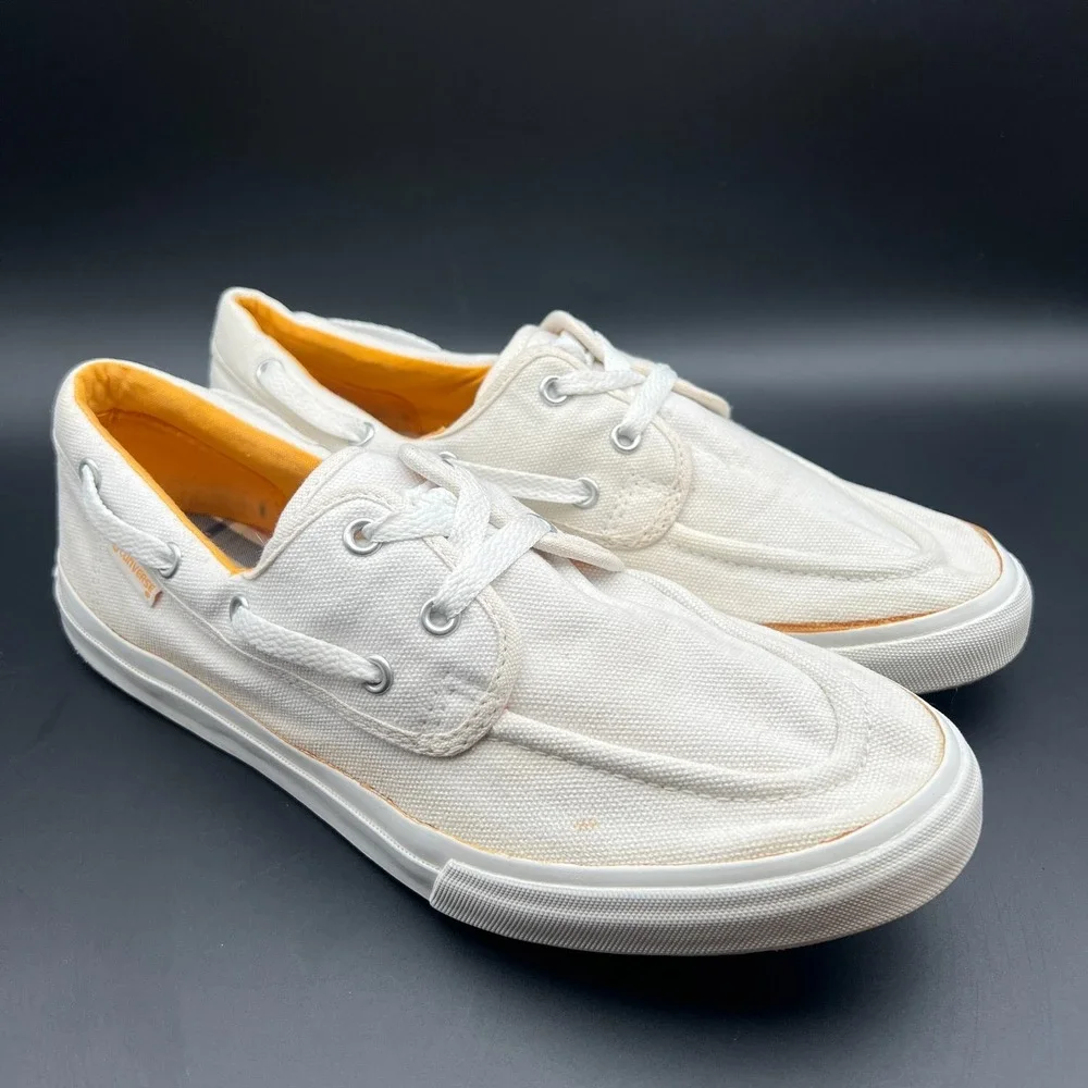 Converse Sea Star Ox 103206 Mens 10.5 White Canvas Low Top Casual Boat Shoes